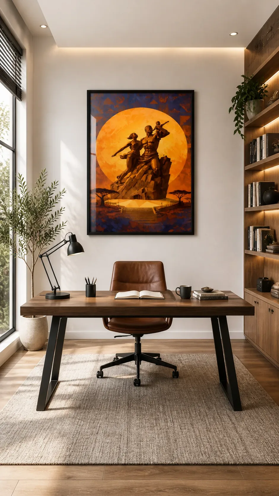 Tableaux personnalisés pour entreprises, fabriqués à Dakar
