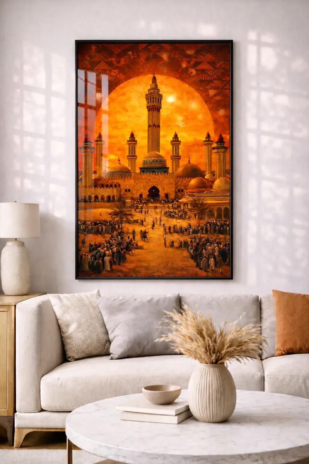Tableau Grande Mosquée de Touba — collection Gainde Timis