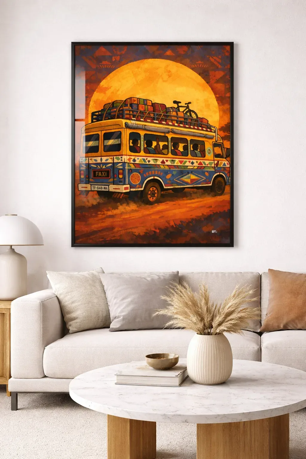 Tableau Car Rapide — collection Gainde Timis