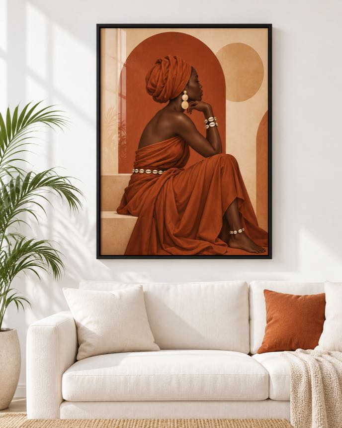 Tableau Rêverie — collection Jongoma Pettaaw