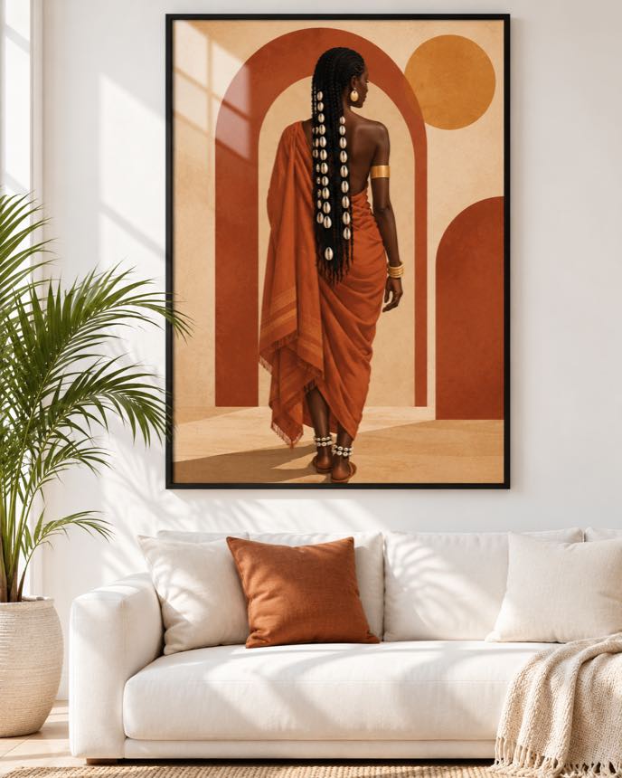 Tableau La Marche — collection Jongoma Pettaaw