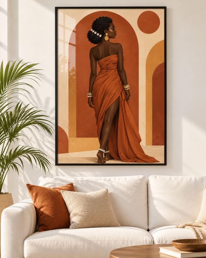 Tableau Silhouette — collection Jongoma Pettaaw