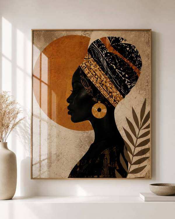 Tableau Noblesse (Femme Africaine) — collection Art Africain & Portraits