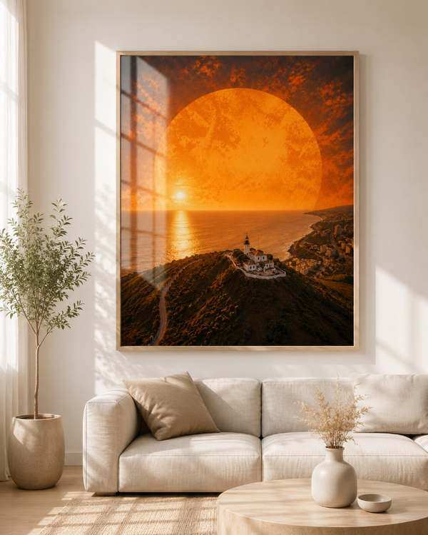 Tableau Phare des Mamelles — collection Gainde Timis
