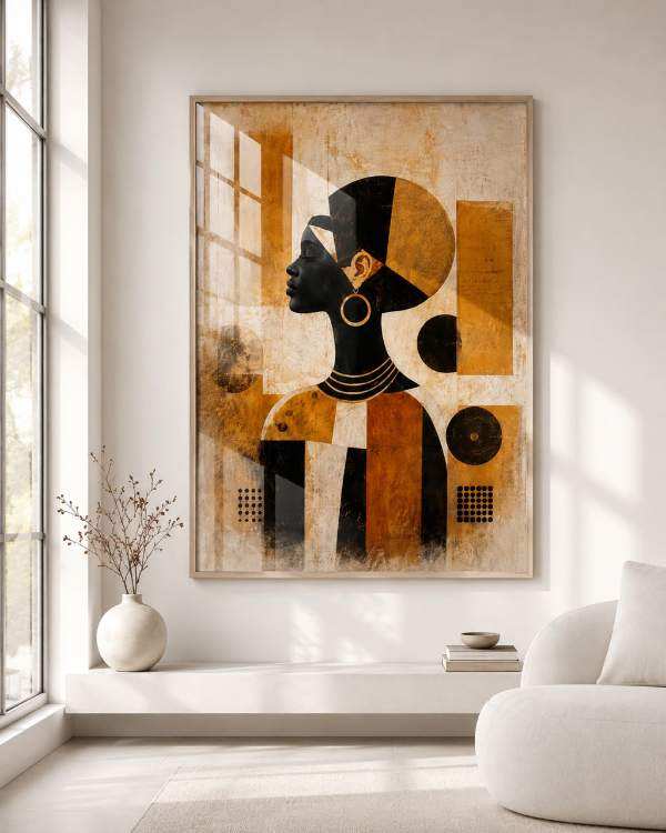 Tableau Nuances d’Ébène — collection Art Africain & Portraits