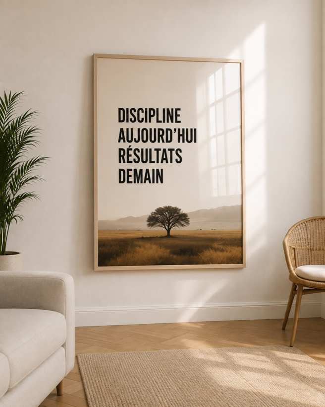 Tableau Discipline & Résultats — collection Motivation