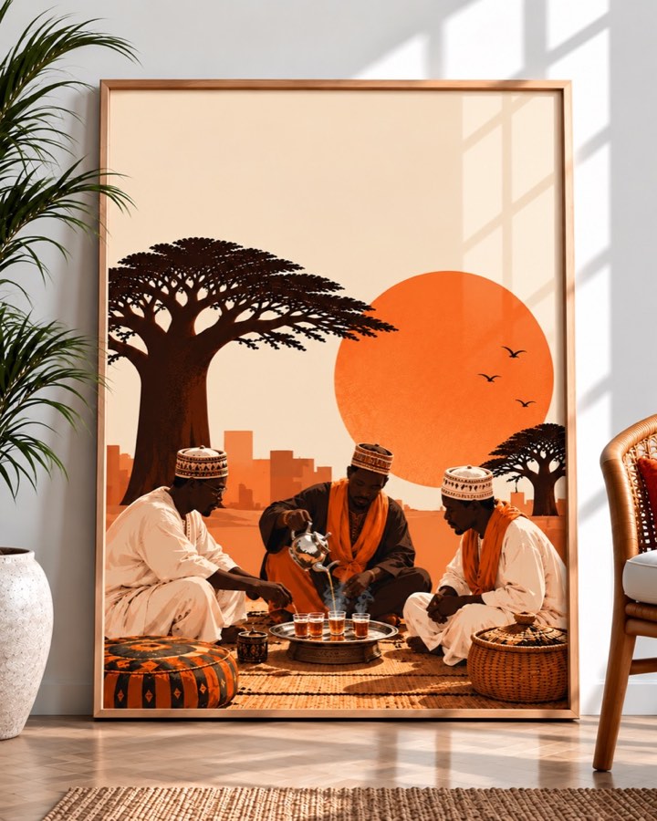 Tableau Lewel bi — collection Demb