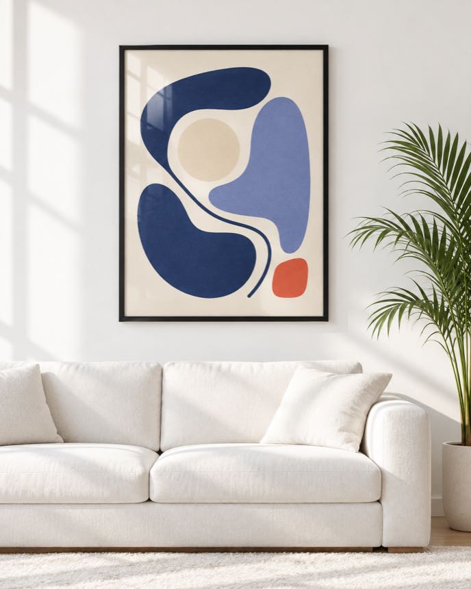 Tableau Bleu Lavande — collection Esprit Matisse