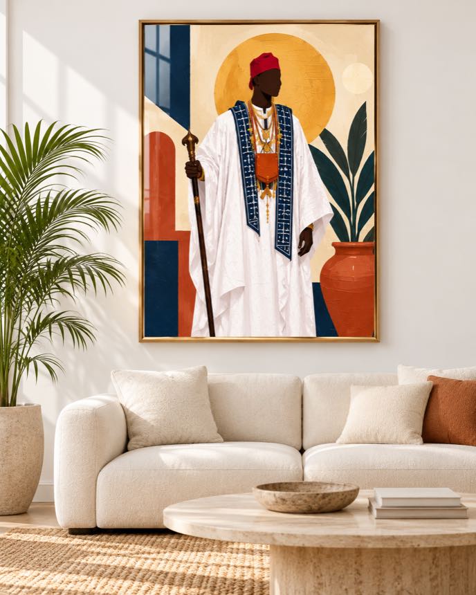 Tableau Notable Blanc — collection Grand Boubou