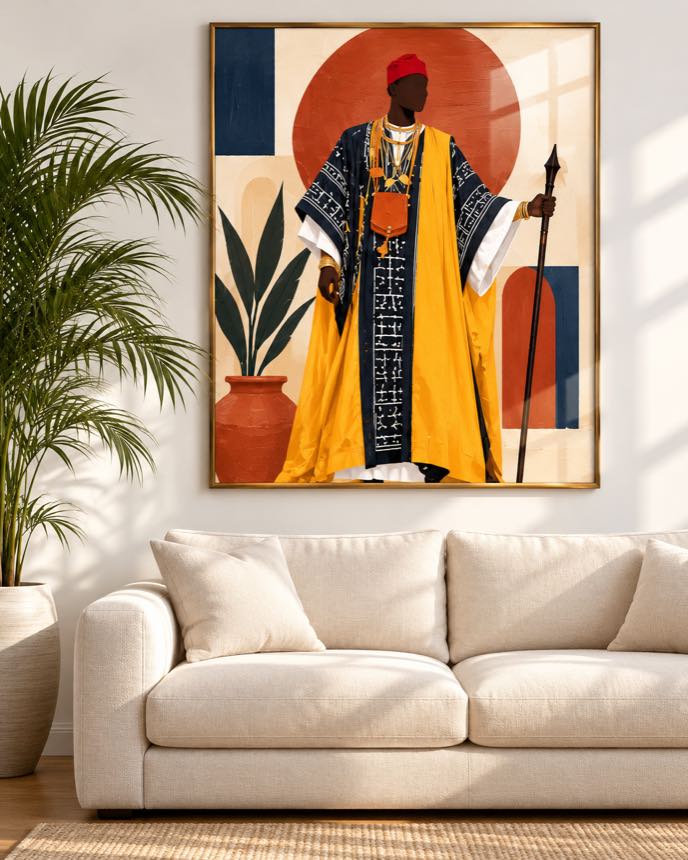 Grand Boubou — Portraits de notables et dames en grand boubou