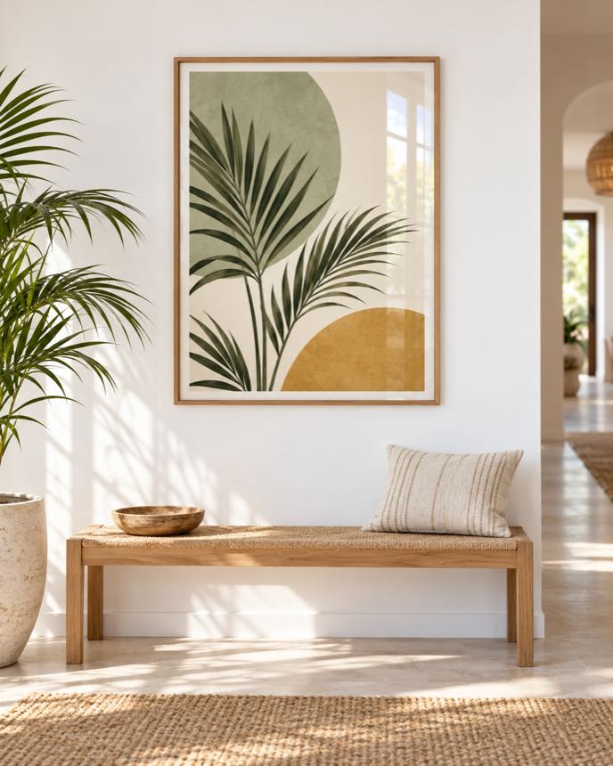 Tableau Palme Dorée — collection Jardin Bohème