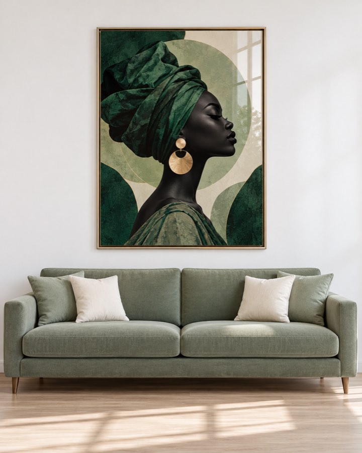 Tableau Awa — collection Linguère
