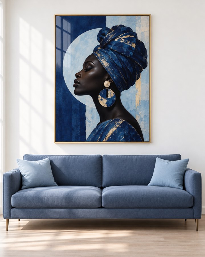 Linguère — Portraits de femmes africaines au foulard
