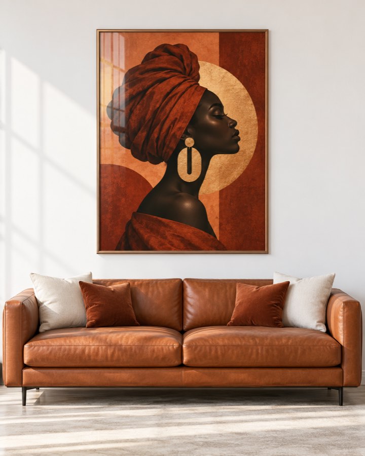 Tableau Seynabou — collection Linguère