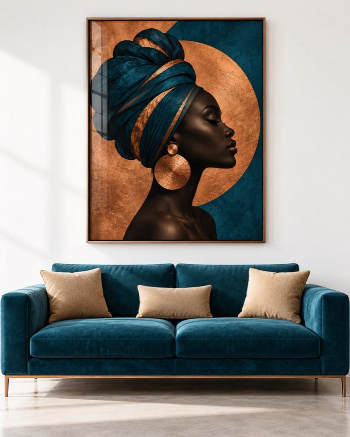 Tableau Fatim — collection Linguère