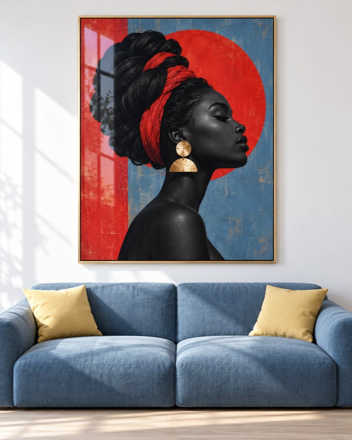 Tableau Aïssatou — collection Linguère