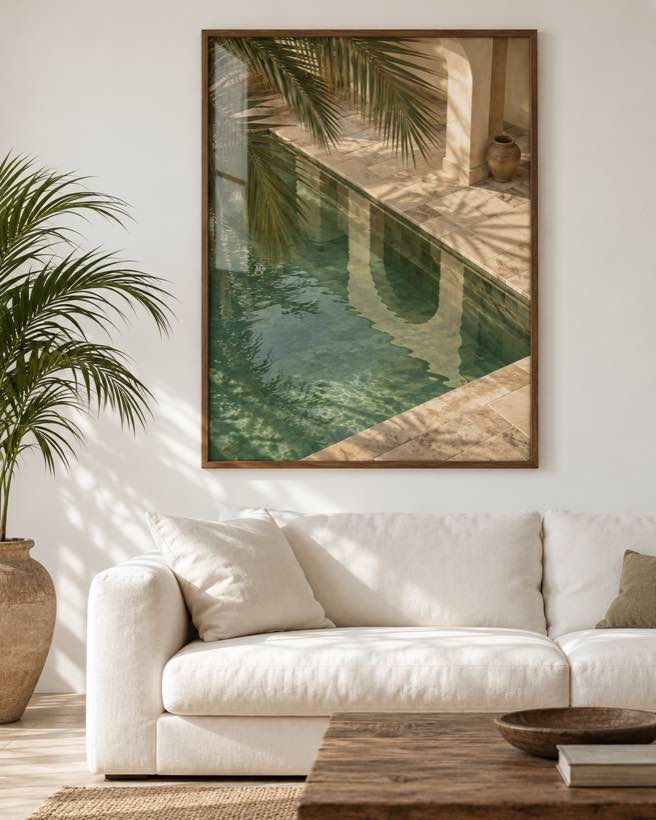 Tableau Bassin d'Émeraude — collection Riad Doré