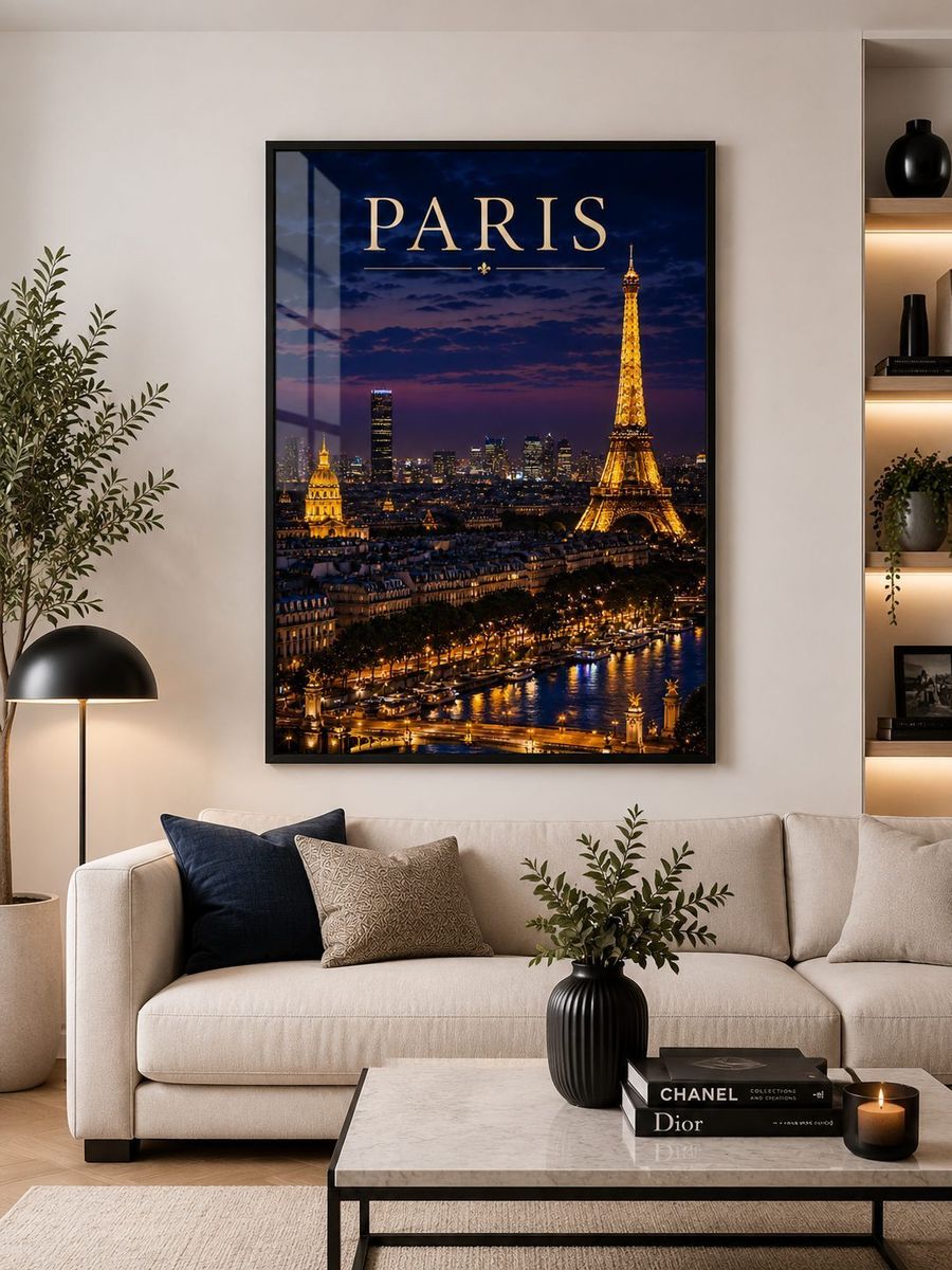 Tableau Skyline Paris — collection Skyline