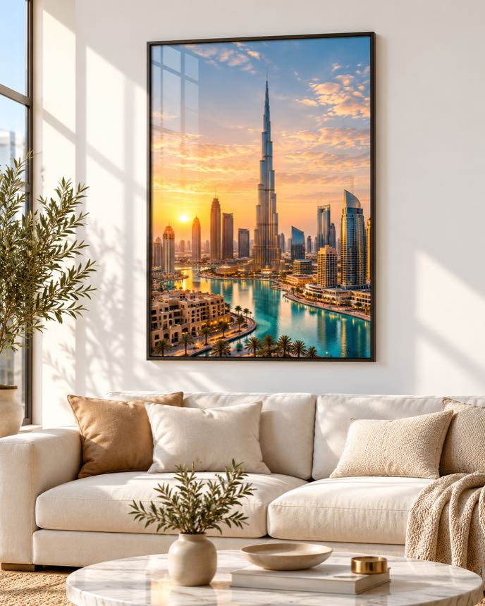 Tableau Dubaï — collection Skyline