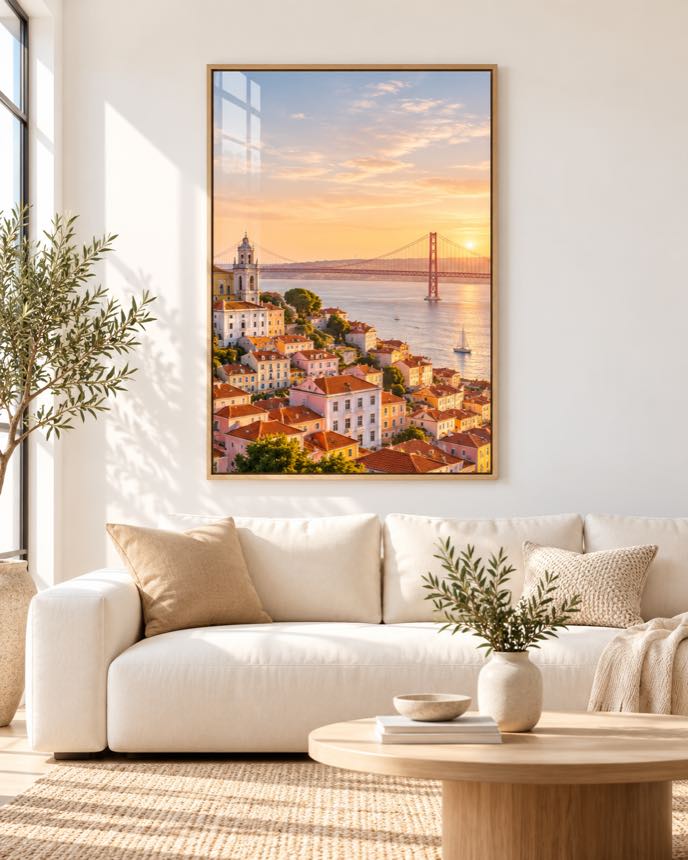 Tableau Lisbonne — collection Skyline
