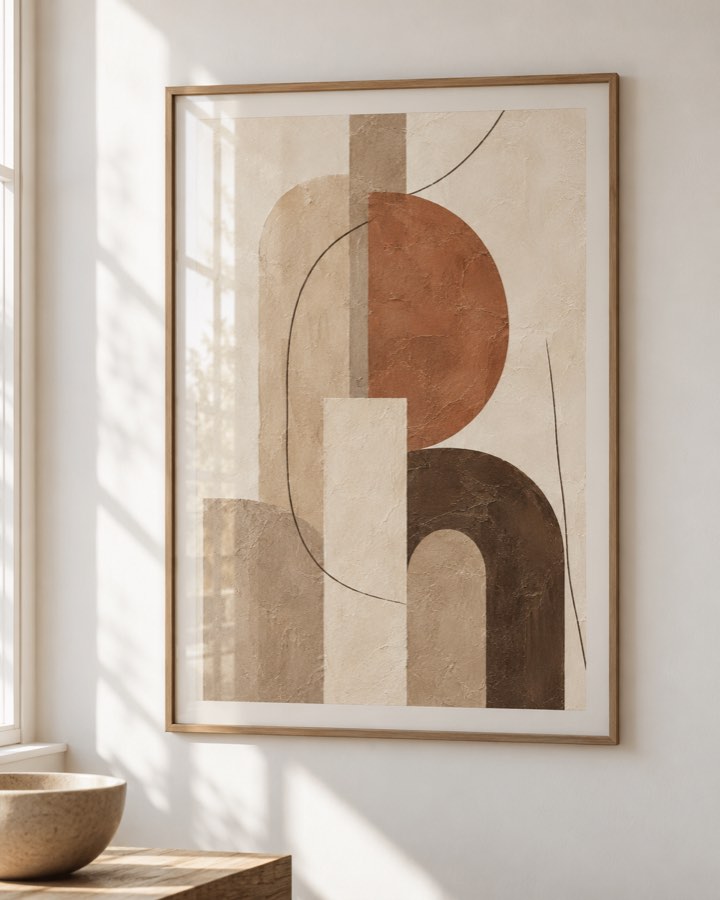 Tableau Totem de Sable — collection Terre & Sable