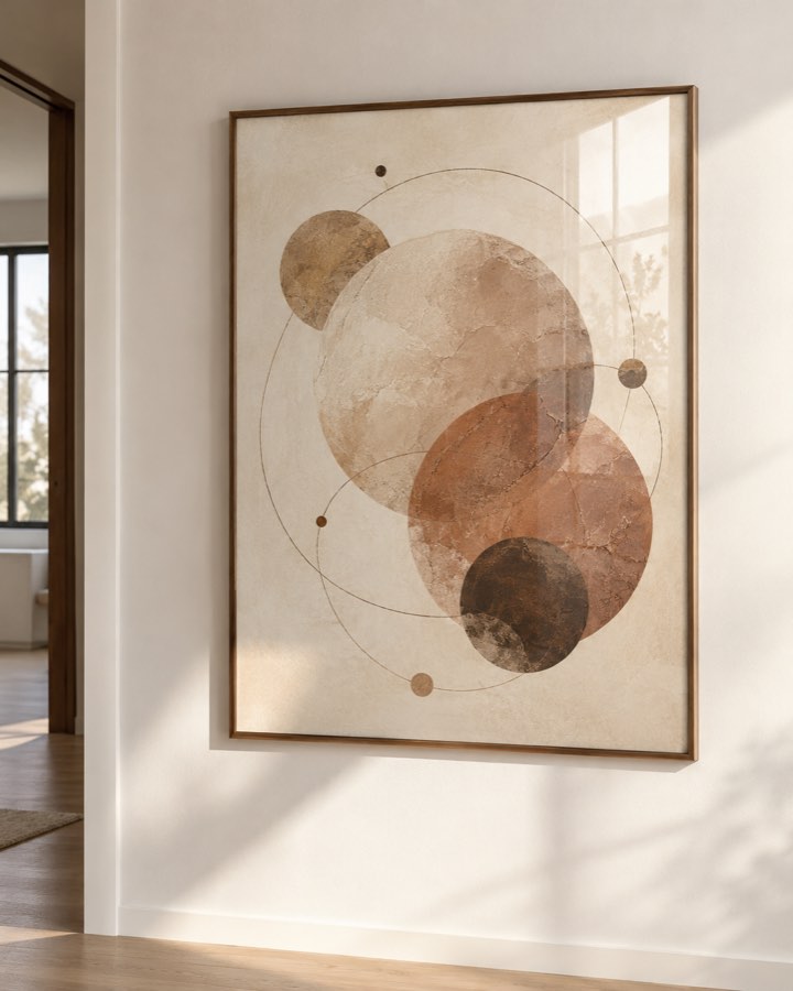 Tableau Constellation Sable — collection Terre & Sable